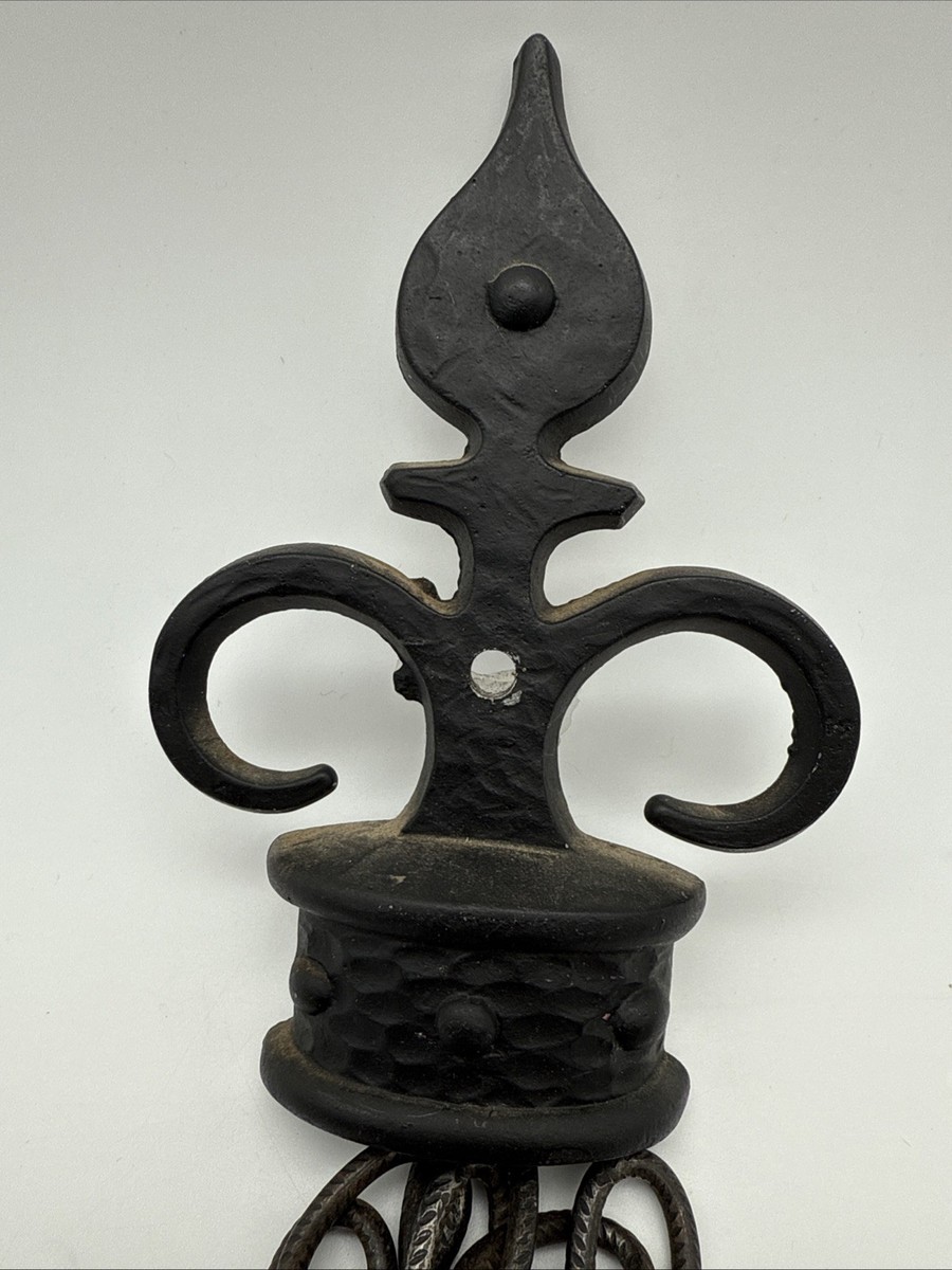 Vintage Sexton 1967 USA Gothic Medieval Chains Lamp Candle Holder