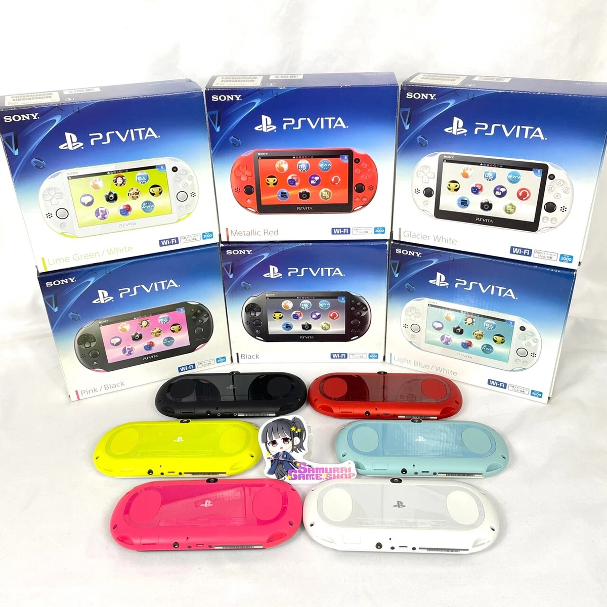 PS Vita PCH-2000 Sony Playstation Console only Various colors