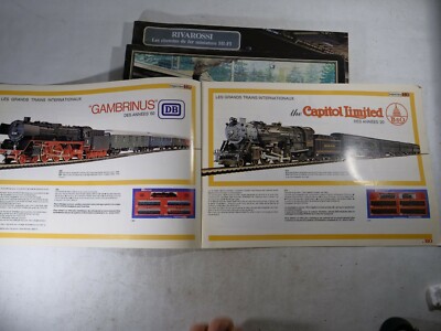 RIVAROSSI CATALOGUE GÉNÉRAL 1978 TRAIN guide MODELLBAHN KATALOG
