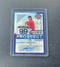 2024 Panini Prospect Edition Alonzo Tredwell Purple Prizm Auto 091/125