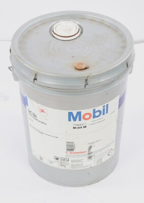 New Mobil SHC 624 Bearing and Gear Oil Pail 5 Gallon