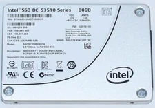 80GB Intel S3510 Series SSDSC2BB080G6 SATA 2.5 Internal Solid State Drive