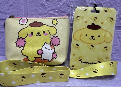 POMPOMPURIN Sanrio Geldbörse Schlüsselband Konvolut süß kleines Geschenk Sanrio
