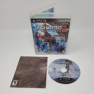 Uncharted 2: Among Thieves Playstation 3 PS3 Game Complete With