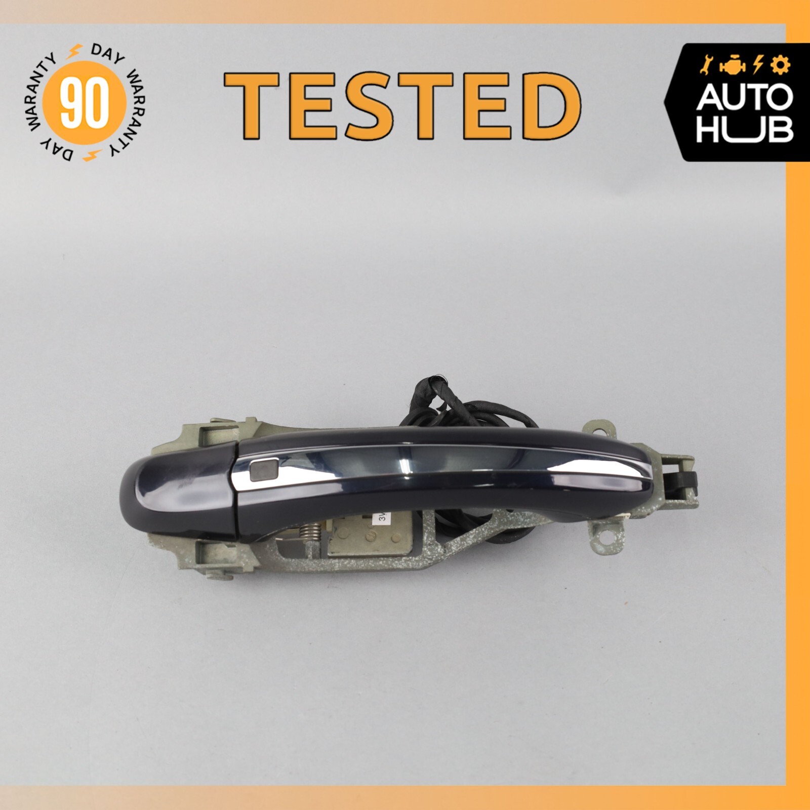 03-13 Bentley Continental GT GTC Right Side Door Handle Keyless Go OEM