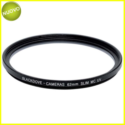 62mm. Blackdove MC Slim UV Filter - Cameras. Ultra violet filter, Multi Coated.
