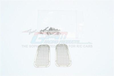 GPM Accessori In Acciaio Inox Per TRX-4 Crawler - Set 81 Pezzi Con Battistrada Antiscivolo E Prese D'Aria Per Paraurti, Per Traxxas 1/10 Defender