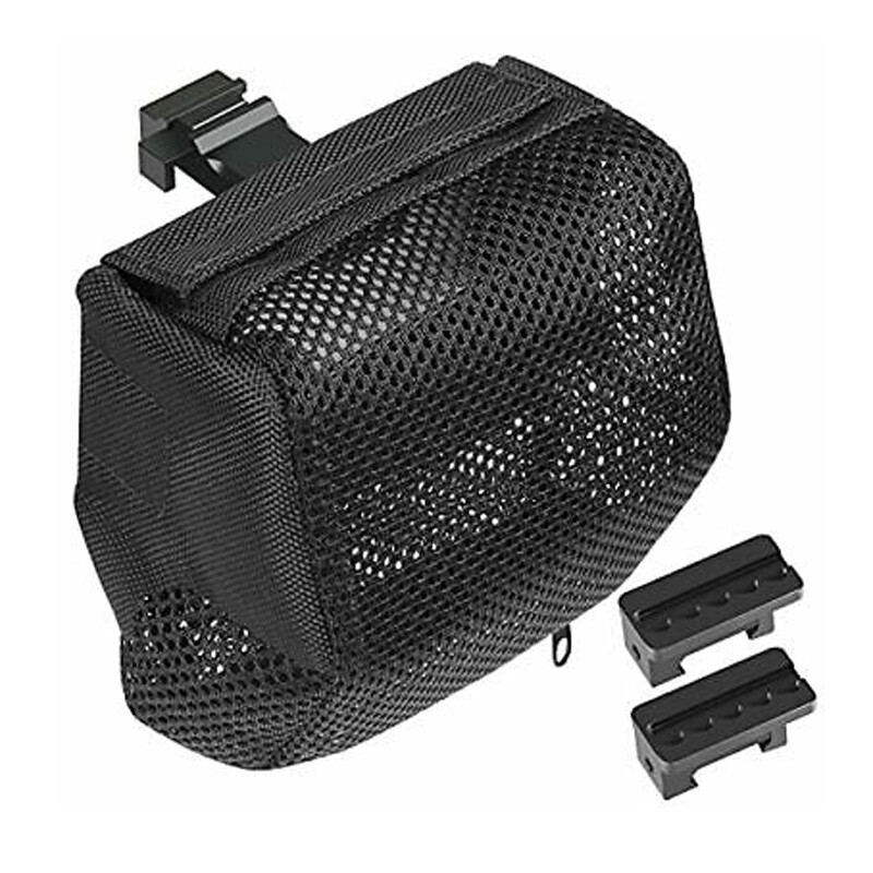 Brass Shell Catcher Picatinny Rail Mount Heat Resistant Mesh + 2 Pic Rail Mounts