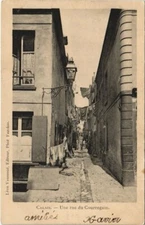 Old postcard Calais - Une Rue du Courregain (139778)
