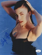 SHERILYN FENN Hand Signed 8x10 Photo AUTHENTIC ACTRESS Autograph JSA COA Cert
