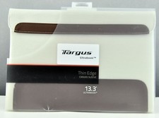 Brand New Targus UltraBook Thin Edge Canvas Sleeve Cotton Canvas 13.3" USA Ship