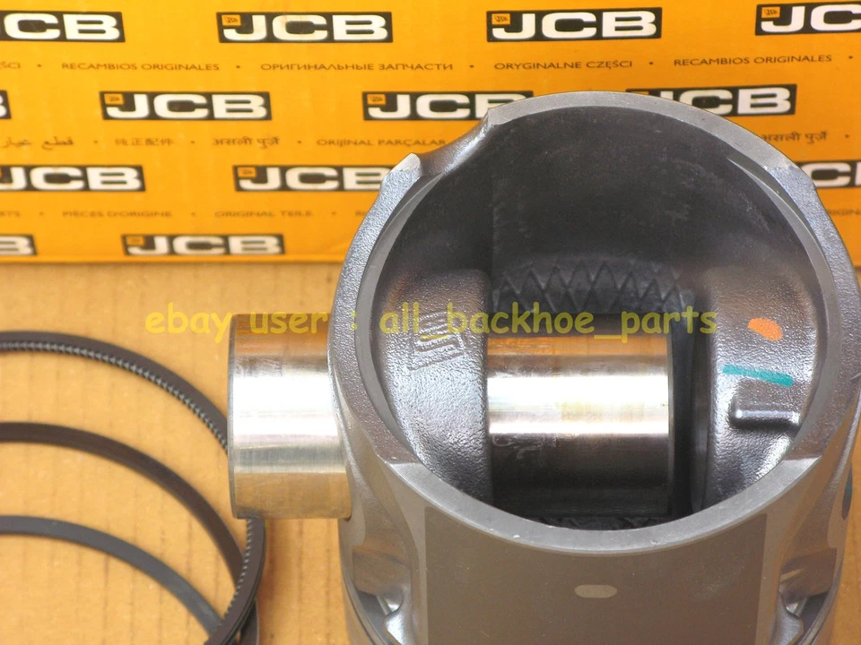 JCB BACKHOE GENUINE JCB PISTON KIT STD. TURBO 4 PC (PART# 320/09211 A 320/09249) - Image 4 of 4