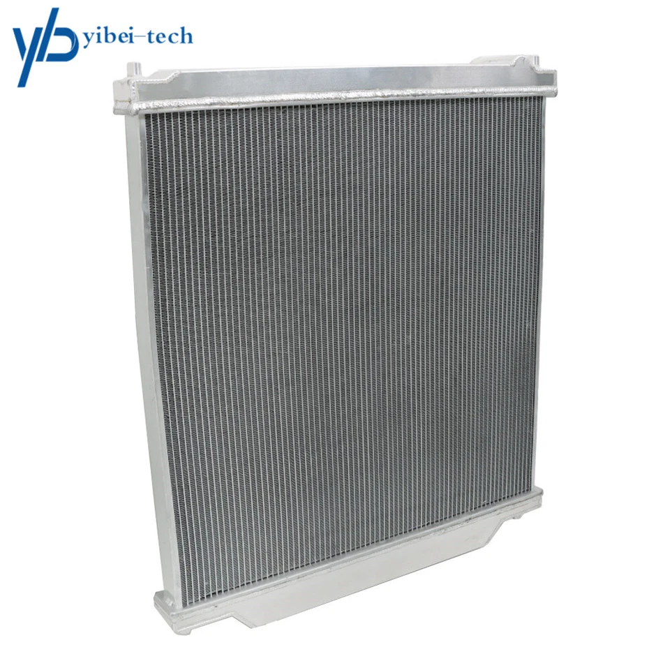 Radiador de aluminio de 3 filas apto para Ford F250 F350 F450 2003-2007 6,0 L Powerstroke Foto 4 de 4