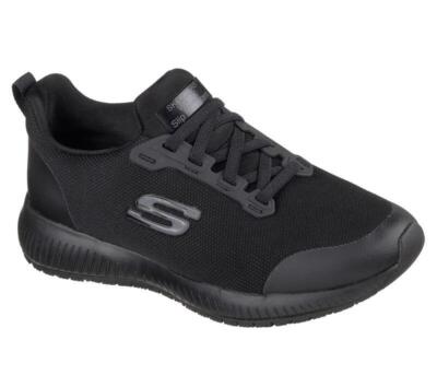 SKETCHERS Work Damen WIDE FIT rutschfeste bequeme Slipper Arbeitsschuh - UK 3-8