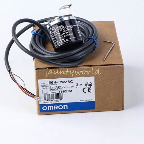 1PCS OMRON E6H-CWZ6C 1000P/R Rotary Encoder NEW - Bild 9 von 12