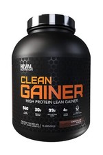 Rivalus Clean Gainer - Chocolate Fudge, 5lbs 11.39 per gallon