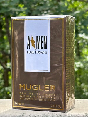 PERFECT BNIB Thierry Mugler Amen Pure Havane 100ml / 3.4 oz EDT - DISCONTINUED