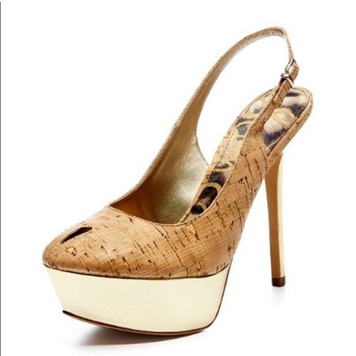 Sam Edelman Novato Cork Stiletto 