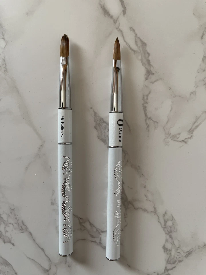 ULTIMO INC Ultimo Nail brush #8 Blanco 100% Kolinsky 413675