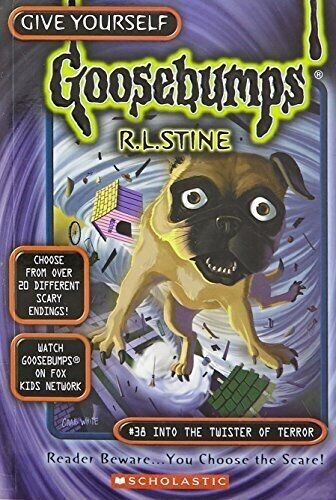 FREE SHIPPING - #38 Into the Twister of Terror by R. L. Stine