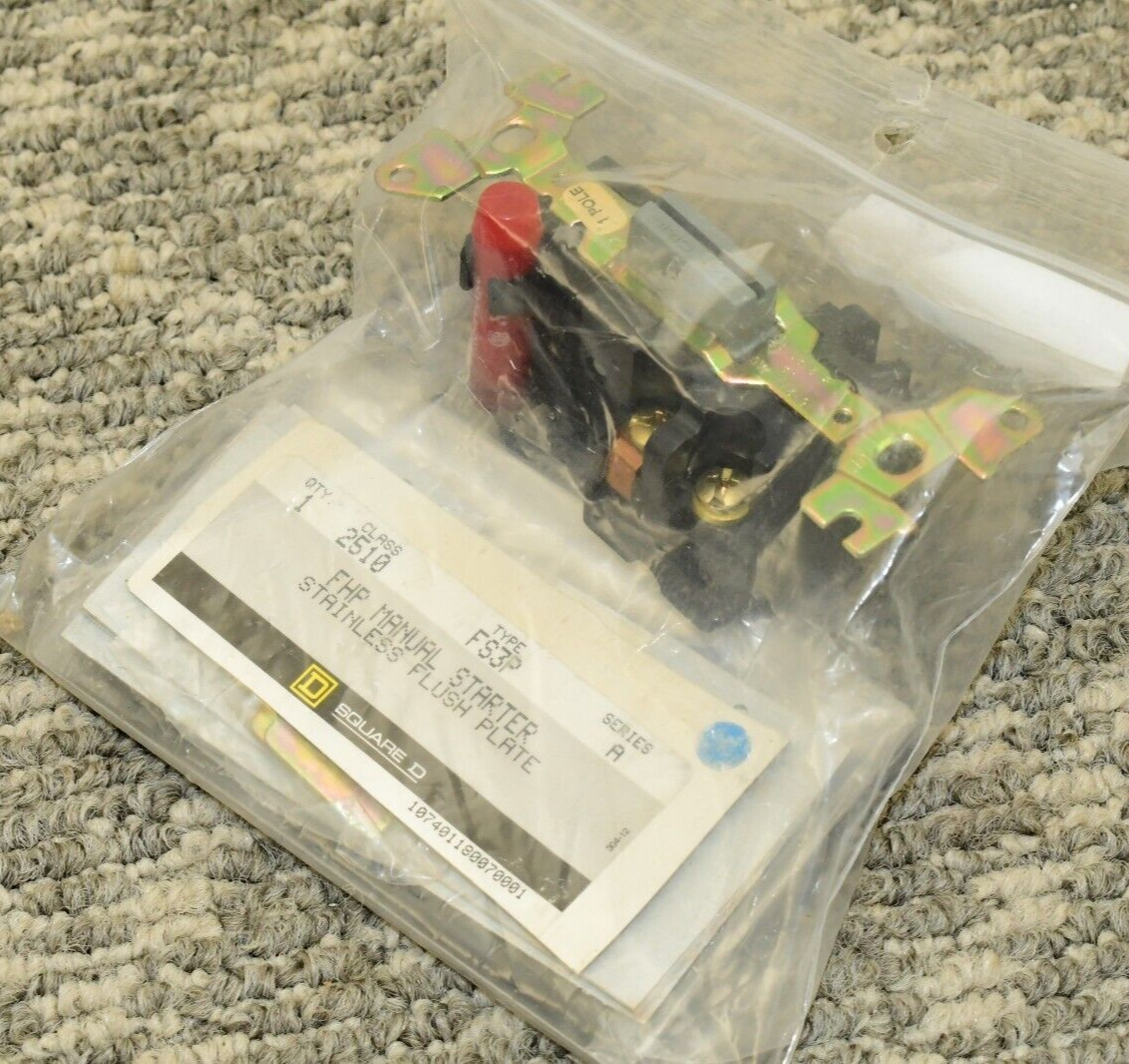 Square D 2510FS3PA FHP Manual Starter - NOS NEW | eBay