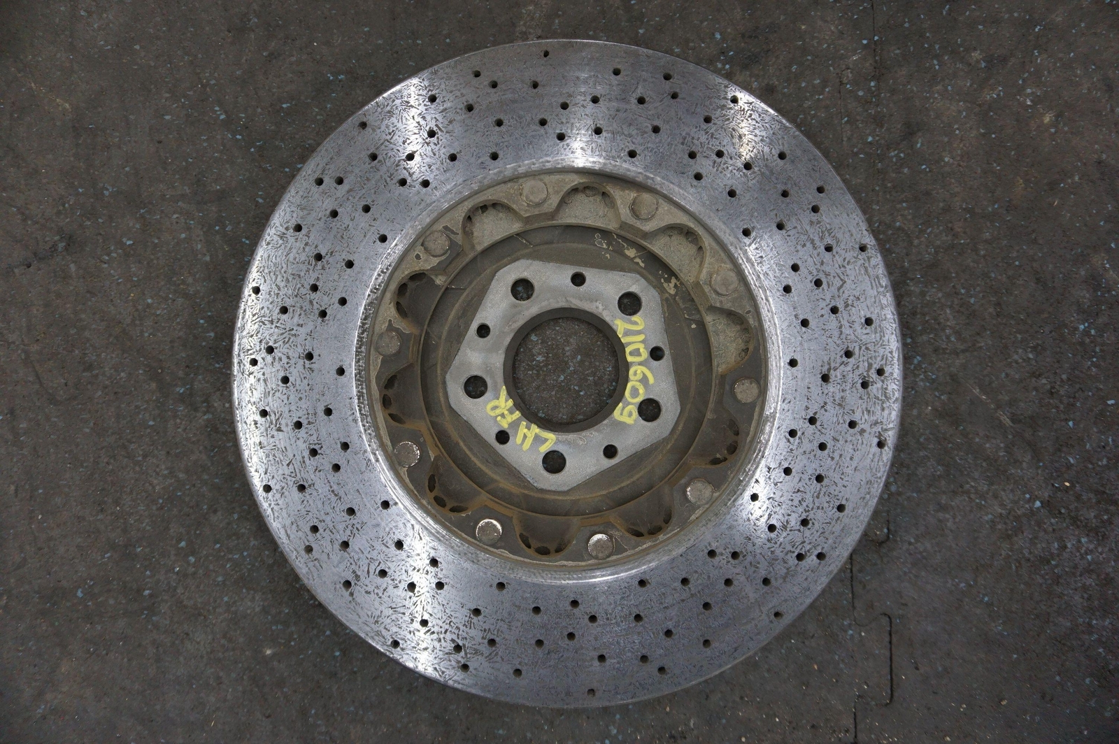 Front Left or Right Carbon Ceramic CF Disc Brake Rotor 216757 225854 Ferrari 612