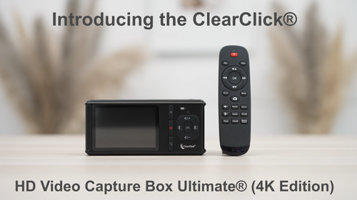 ClearClick HD Video Capture Box Ultimate 4K Edition HDMI Recorder VHS To Digital - Video 1 von 1