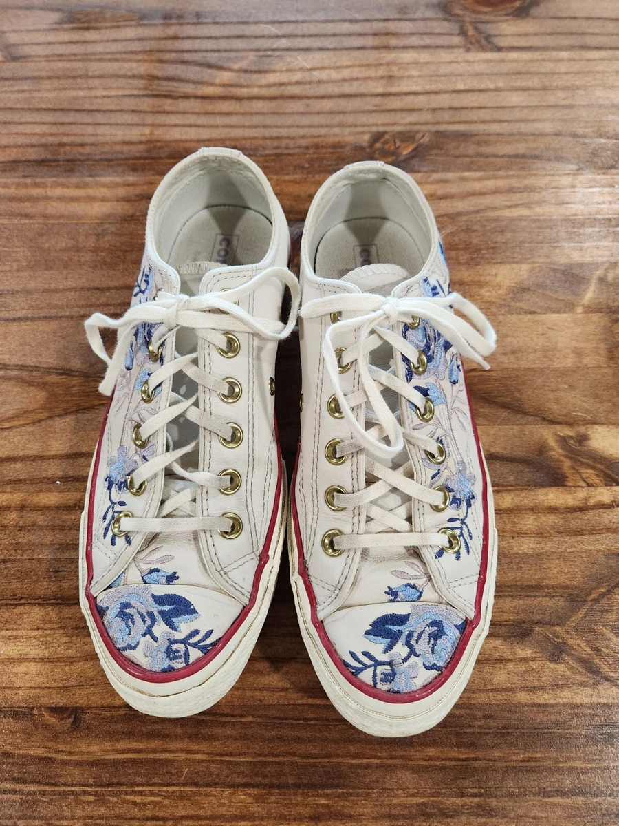 flower converse shoes