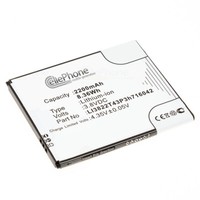 Akku Li-Ion FüR Zte Blade D6 - Ersetzt Li3822T43P3H716042 - 2200Mah 3,8V