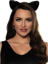 Sequin Cat Ears - Adult