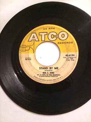 BEN E KING-STAND BY ME/ON THE HORIZON-(1961 ORIGINAL)-ATCO 45-6194-NORTHERN SOUL