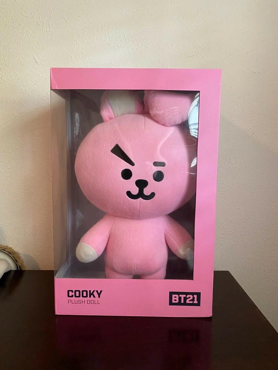 NEW) Rare BT21 BTS Jungkook Jumbo Cooky Standing Plush Doll