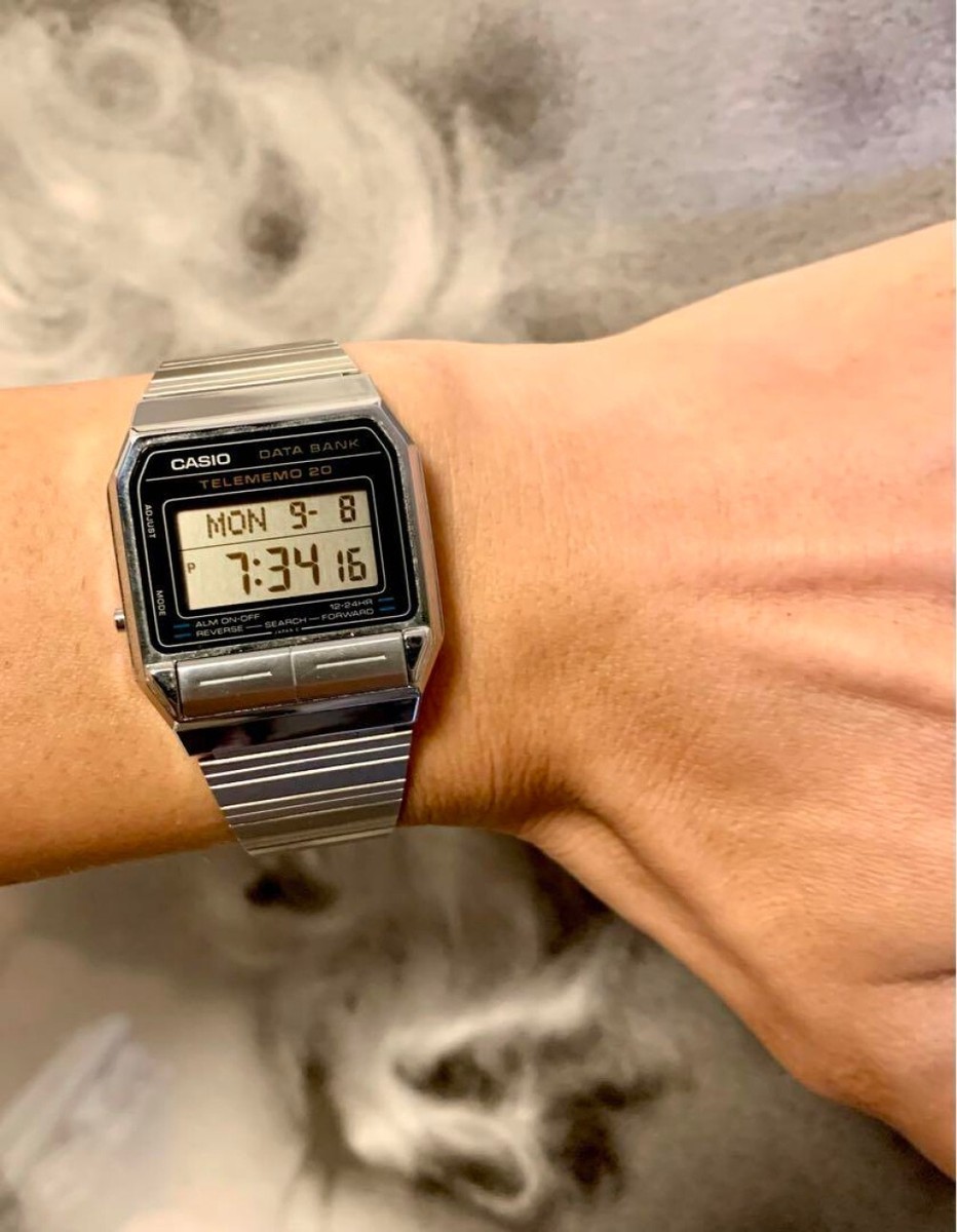 CASIO DB-202 DATA BANK デジタル腕時計 Casio DB-202 Vintage Data Bank Watch Guide & Review - YouTube