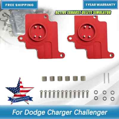 Active Exhaust Delete Simulator For Dodge Charger Challenger SRT 2015-2024 Red