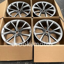 22" 5 SPOKE GRAY SQUARE STYLE FORGED WHEELS FIT FOR JAGUAR F PACE SVR 22X9 ET45
