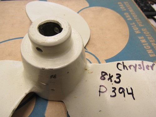 Nuevo fabricante de equipos originales Chrysler hélice fueraborda 8 X 3 PIN DRIVE P-394 - Imagen 2 de 2