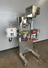 Kaps All EXPLOSION PROOF E4 Inline Quill Bottle Capper with Cap Feed Elevator