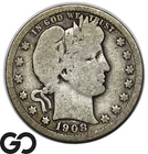1908-S Barber Quarter