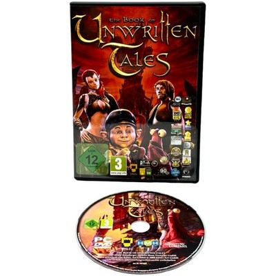 The Book of Unwritten Tales PC DVD Hülle gereinigt ohne Handbuch Point & Click