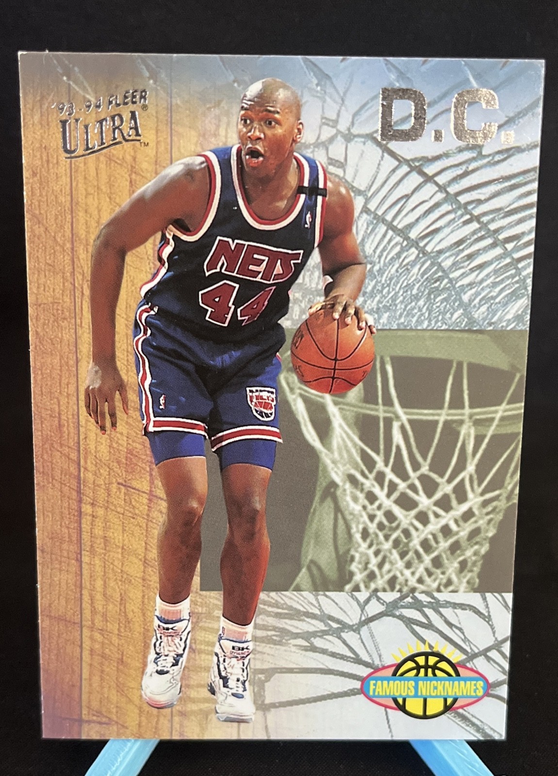 1993-94 Fleer Ultra - Famous Nicknames Derrick Coleman #3