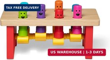 MeMelissa & Doug Deluxe Pounding Bench Wooden...