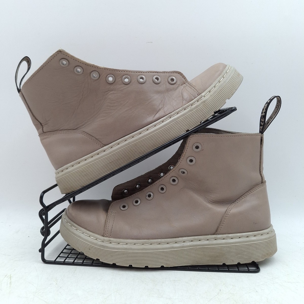 Leather Dr Martens Talib Wit Off White Dr Martens Talib Boots