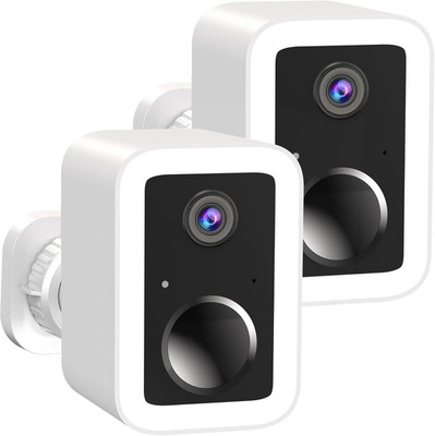 2K Funk Überwachungskamera Outdoor, 5Ghz/2,4Ghz Dual-Band WLAN Batteriebetrieben