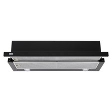 90cm Integrated Cooker Hood Telescopic Extractor Fan with Touch Control LED NEW