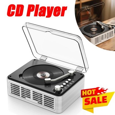 Tragbarer Mini CD Spieler CD-Spieler Boombox mit Fernbedienung kompakt portabel