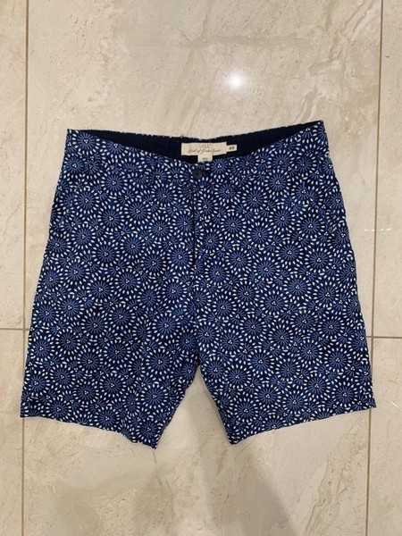 Men H&M Shorts Navy 32