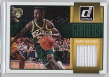 2014-15 Panini Donruss Gamers Jerseys Gary Payton #28 HOF 0o9