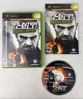 Tom Clancy's Splinter Cell Double Agent Original Microsoft Xbox CIB Complete