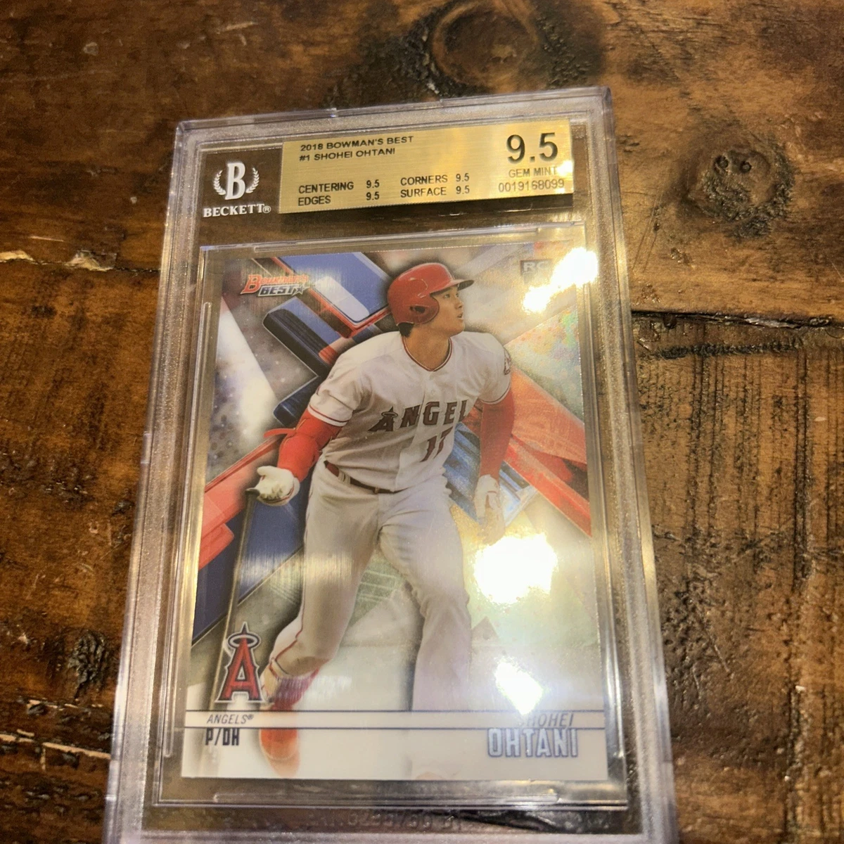 Shohei Ohtani Beckett Grading Services (BGS) Baseball Sports