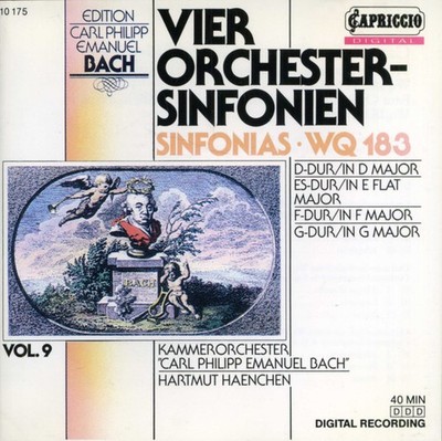Hartmut Haenchen, Carl Philipp Emanuel Bach, Kammerorchester Carl Philipp Emanue